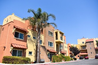 Photo of apartment complex